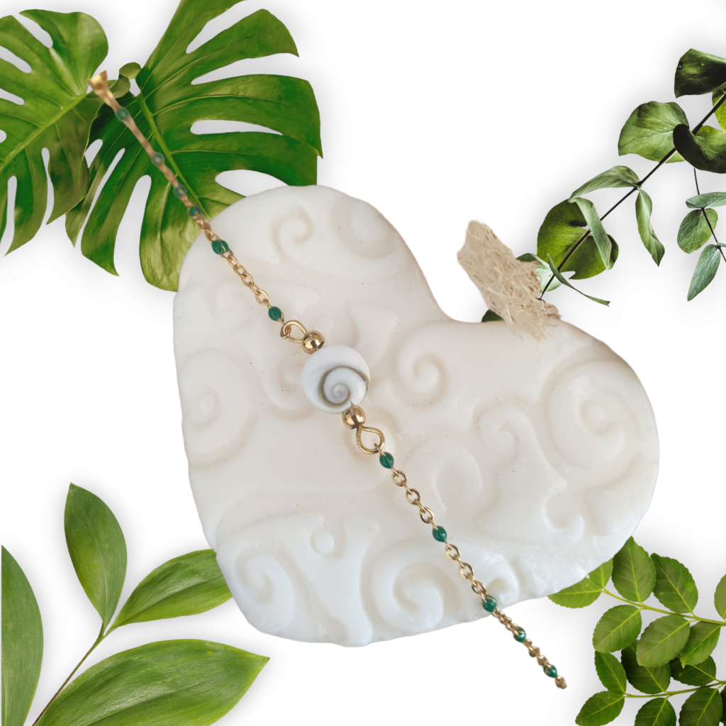 Bracelet Jonc MONTECITO - BANGLE UP en Laiton Doré et Laque Colorée