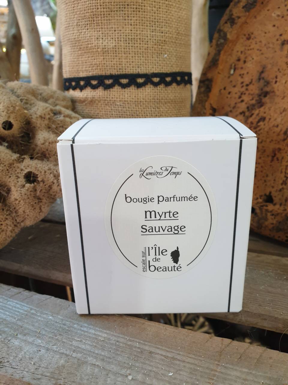 bougie parfumée myrte sauvage