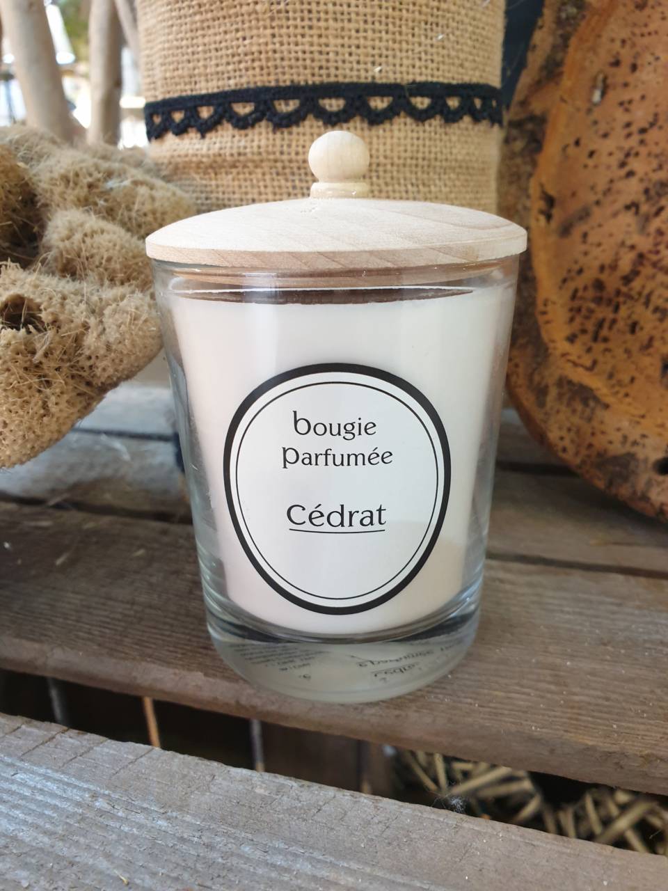 Bougie parfumé Cédrat