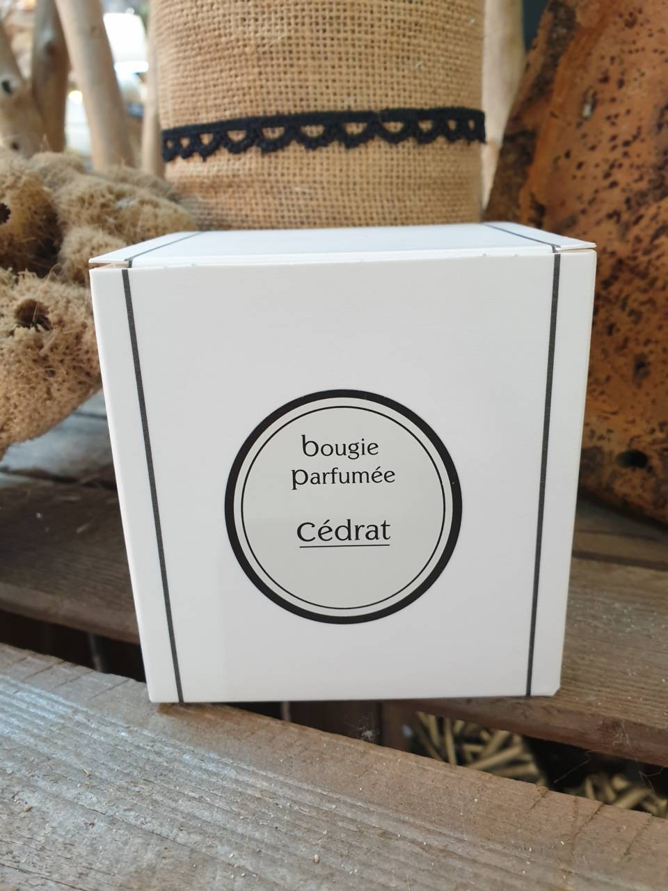 Bougie parfumée cédrat